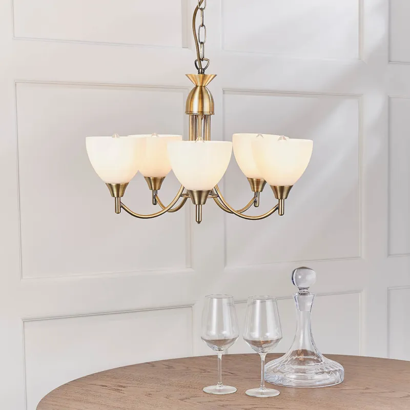 Super okazja ALTON brass V 1805-5AN Endon Lighting