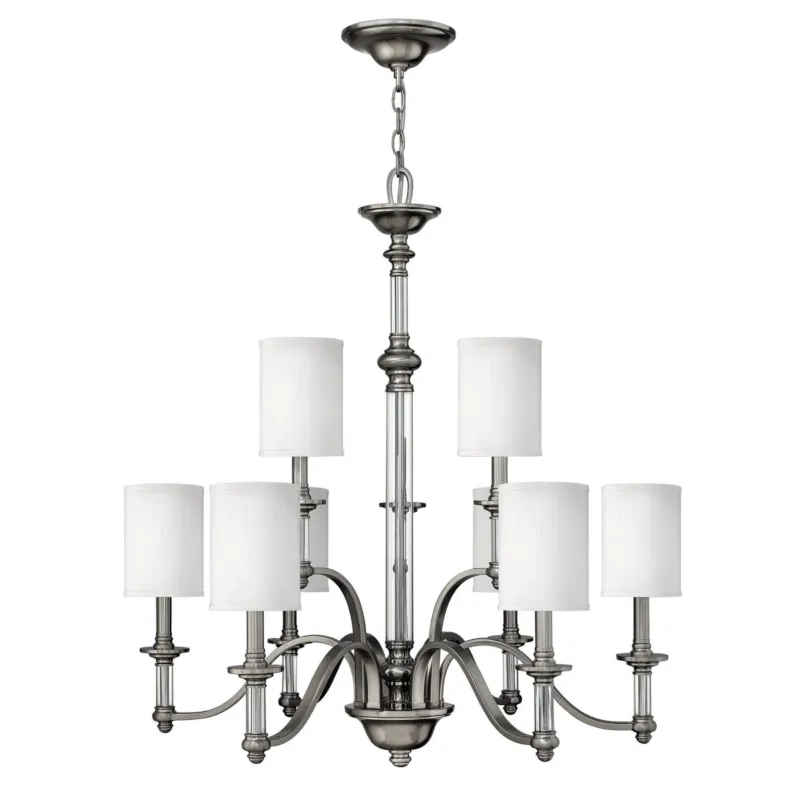 SUSSEX brushed nickel HK-SUSSEX9 Hinkley Lighting Ograniczona ilość