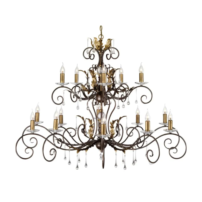 AMARILLI bronze and gold AML15-BRONZE Elstead Lighting Wybór klientów