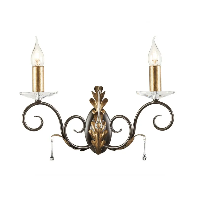 Oferta AMARILLI bronze and gold AML2-BRONZE Elstead Lighting