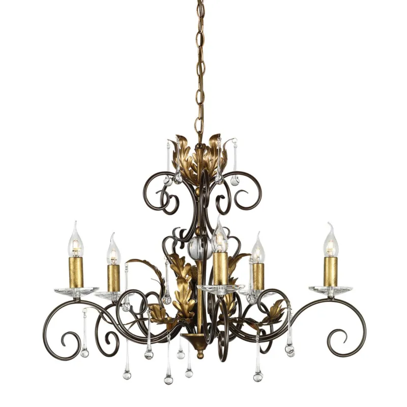 AMARILLI bronze and gold AML5-BRONZE Elstead Lighting Nowy