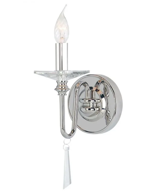FINSBURY PARK polished nickel FP1-POL-NICKEL Elstead Lighting Okazja