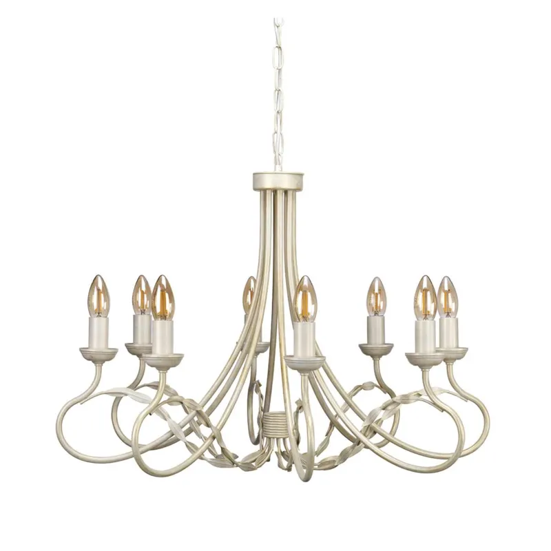 Szybka wysyłka OLIVIA ivory gold OV8-IVORY-GOLD Elstead Lighting