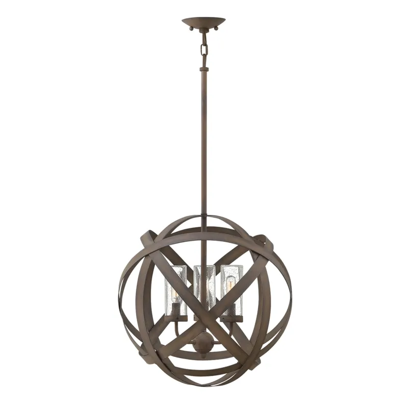 Ostatnie sztuki CARSON vintage iron HK-CARSON-3P Hinkley Lighting