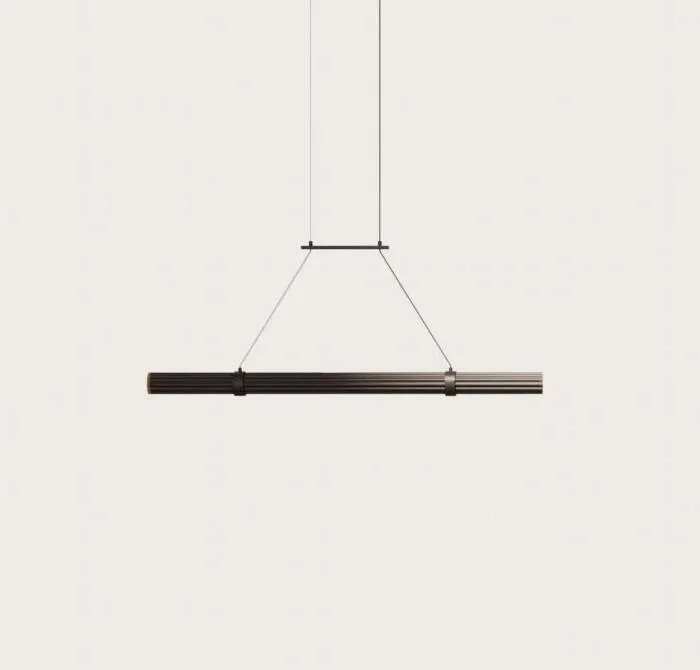 Dodaj do koszyka Aromas Lampa wisząca Niro szer. 116.2 cm czarna