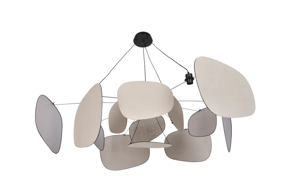 Super okazja Market Set Lampa wisząca Screen 70‘s śr. 150 cm rozm. XXL lniana