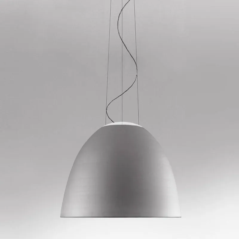 Oferta czasowa Artemide Lampa wisząca Nur aluminiowa szara śr. 55 cm