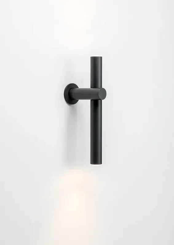 Estiluz Lampa ścienna / kinkiet Tik wys. 32,8 cm antracytowa Łatwy zwrot