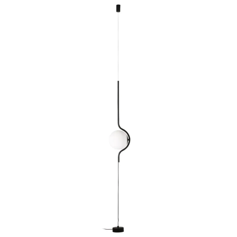 Wybór klientów Faro Lampa wisząca / podłogowa Le Vita śr. 14 cm czarna