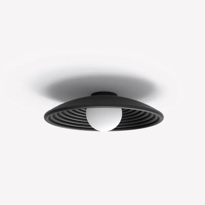 Robin Lampa sufitowa / ścienna Randa Mono śr. 25 cm czarna Wybór klientów