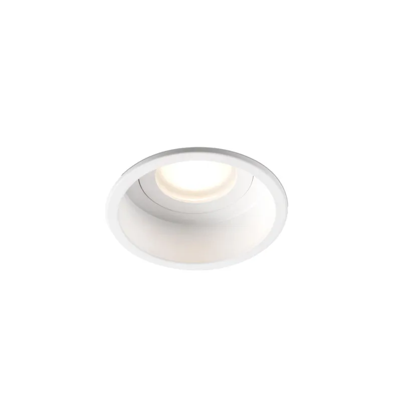 Faro Lampa sufitowa wpuszczana Hyde śr. 8,9 cm biała Premium