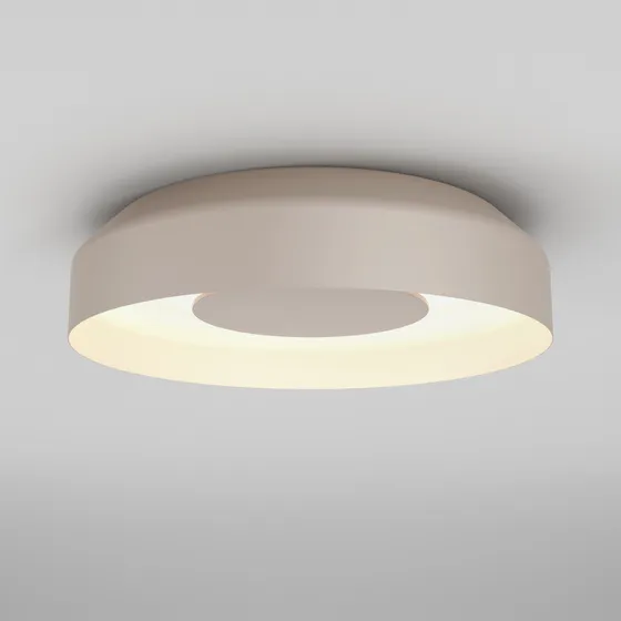 Aqform Lampa ścienna / sufitowa Maxi Ring dot LED śr. 50,3 cm taupe Ograniczona ilość