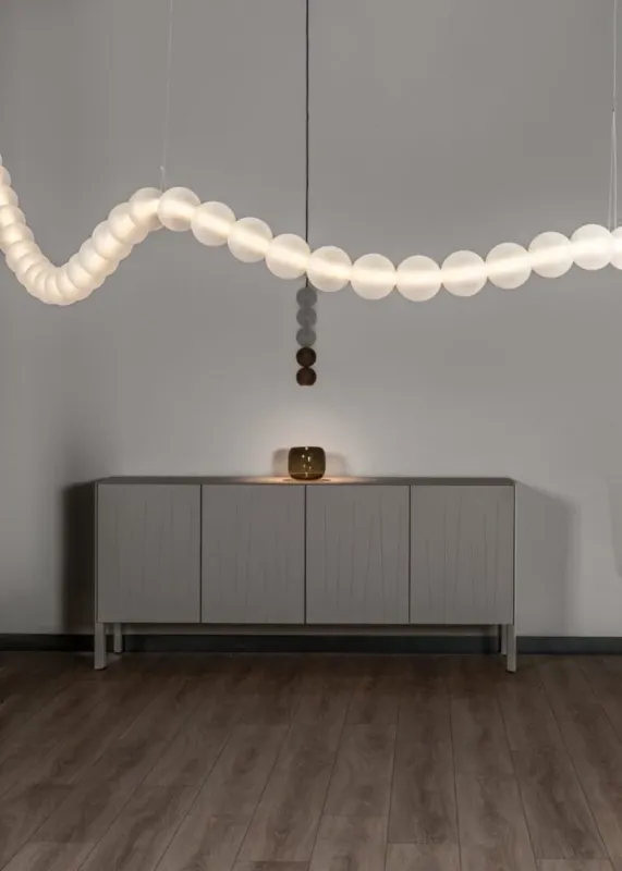 Loftlight Lampa Daisy 75 kul dł. 500 cm szkło piaskowane Do wyczerpania zapasów