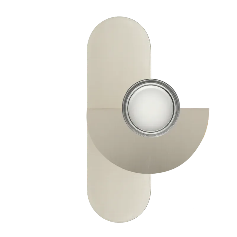 Robin Lampa ścienna / kinkiet Brera Arco Mezzo wys. 41 cm stalowa Zamów teraz
