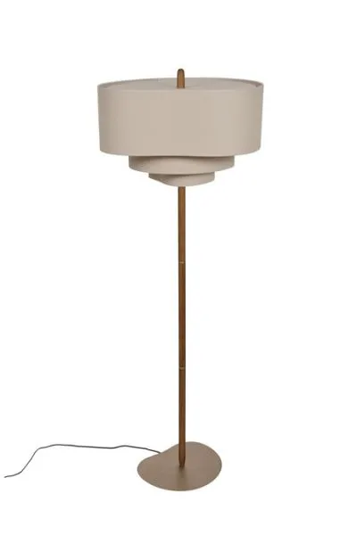 Market Set Lampa podłogowa Pebble wys. 174 cm kremowa Okazja