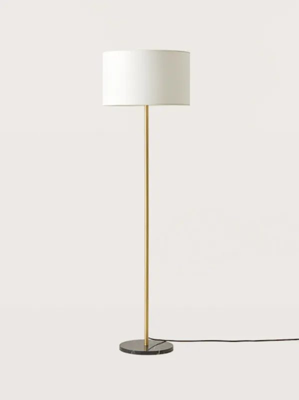 Aromas Lampa podłogowa Hedra złoty metal / czarny marmur Dodaj do koszyka