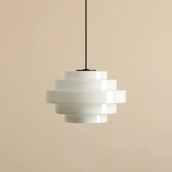 Dodaj do koszyka Artera Lampa sufitowa Filo Milky rozm. L śr. 28 cm wys. 108 cm