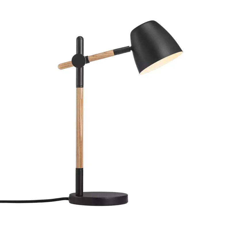 Taniej Nordlux Lampa stołowa Theo czarna wys. 43 cm