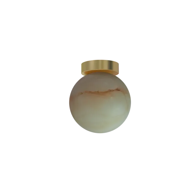 Oferta Robin Lampa sufitowa / plafon Royal Simple alabaster złota śr. 10 cm
