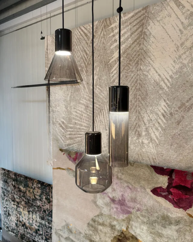 Bezpieczna płatność Z ekspozycji - Aqform Lampa wisząca Modern Glass 3 klosze