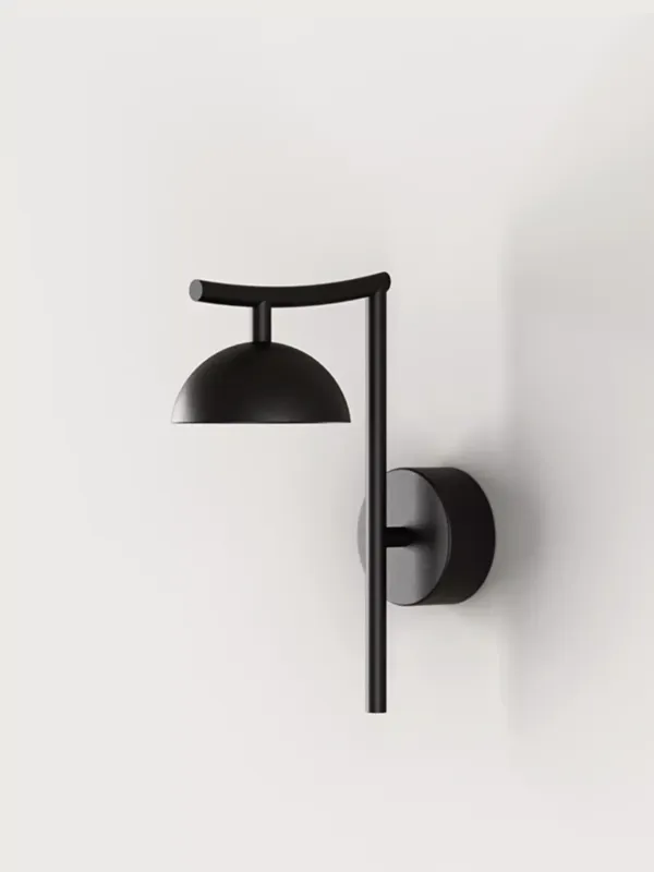 Aromas Lampa ścienna / kinkiet Tana czarny wys. 26,5 cm Wybór klientów