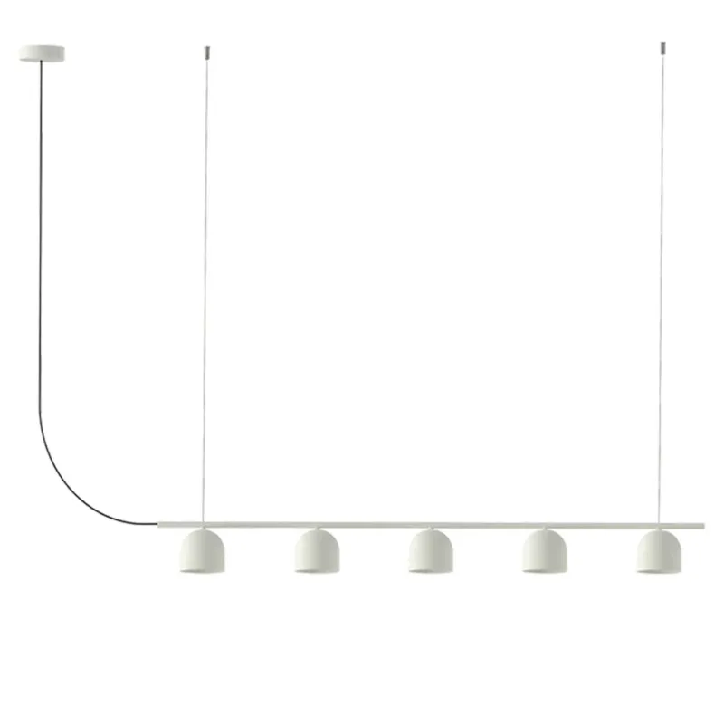 Robin Lampa wisząca Rio 5 Linear szer. 120 cm biała Wybór klientów