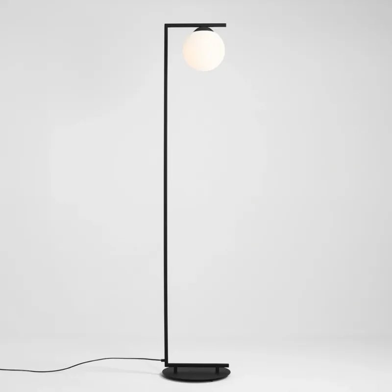 Tylko dziś Artera Lampa podłogowa Zac Black wys. 168 cm czarna