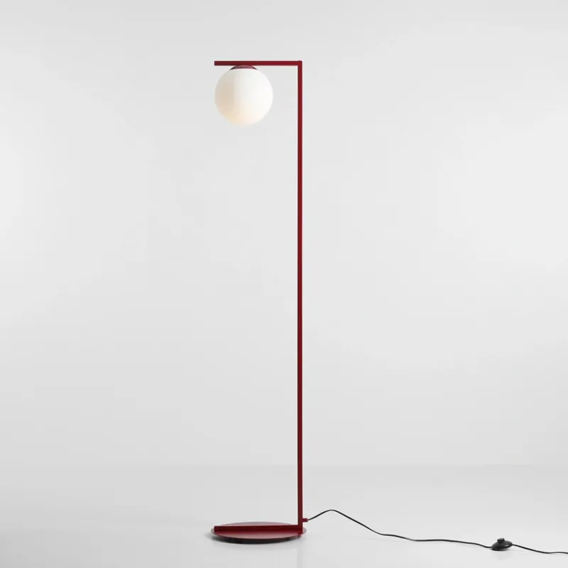 Artera Lampa podłogowa Zac Red Wine wys. 168 cm bordowa Zamów dziś