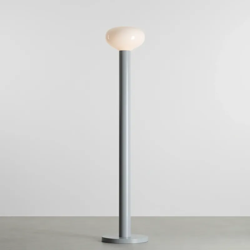 Artera Lampa podłogowa Flo Grey wys. 138 cm szara Szybka wysyłka
