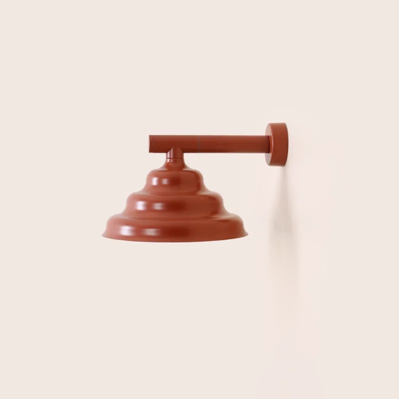 Artera Lampa ścienna / kinkiet Fala szer. 23 cm ceglana Nowość