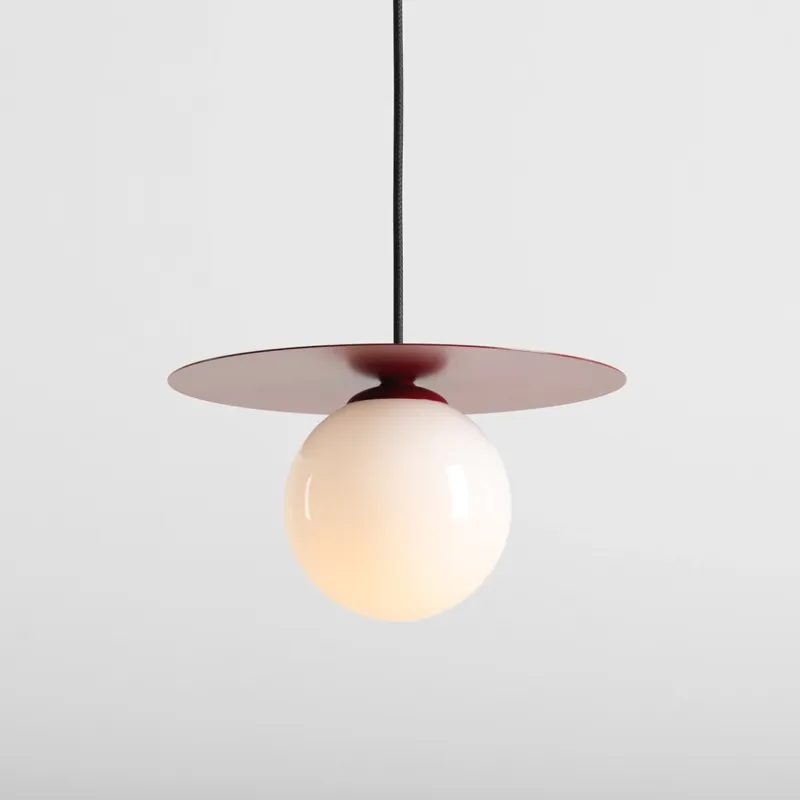 Kup teraz Artera Lampa wisząca Loop z bordowym dyskiem rozm. S