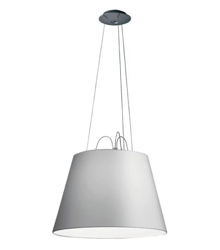 Tylko dziś Artemide Lampa wisząca Tolomeo Mega szara śr. 52 cm
