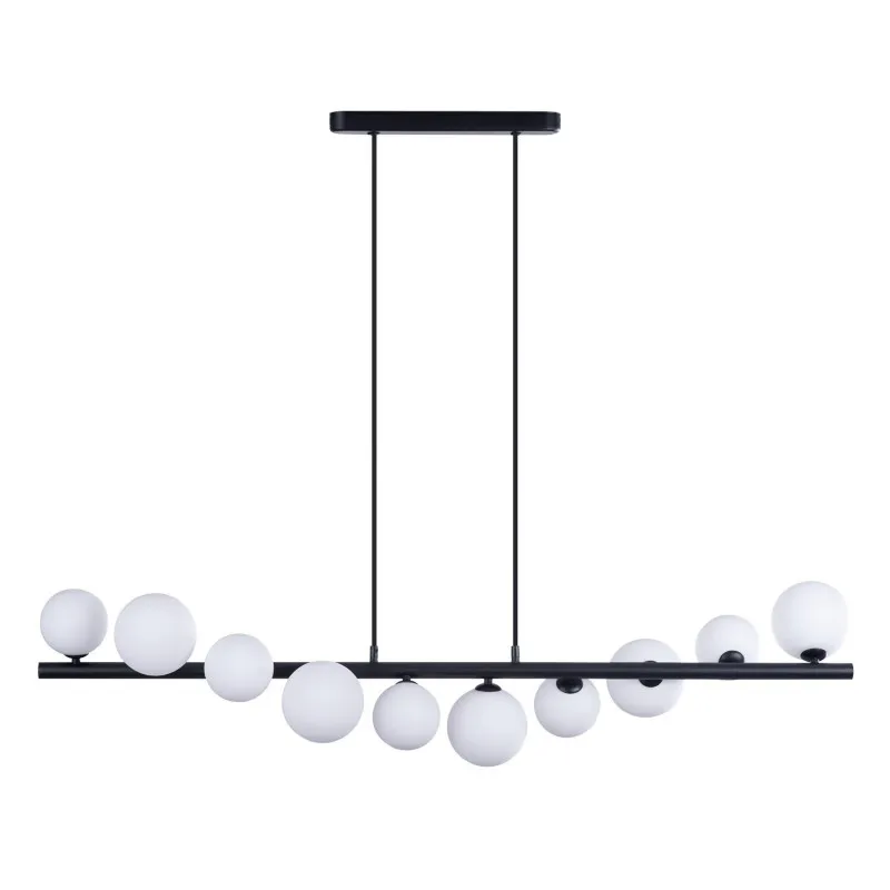 Lampa wisząca SYBILLA 10 PENDANT Czarna Wyprzedaż