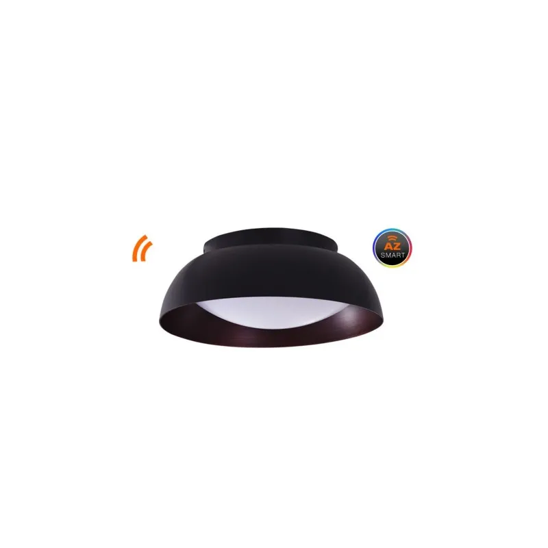 Bestseller Lampa sufitowa LENOX TOP 40 SMARTBLACK/COPPER CCT SMART