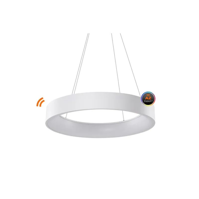 Tylko do końca tygodnia Lampa wisząca SOLVENT R PENDANT 80 CCT SMART Biała z pilotem