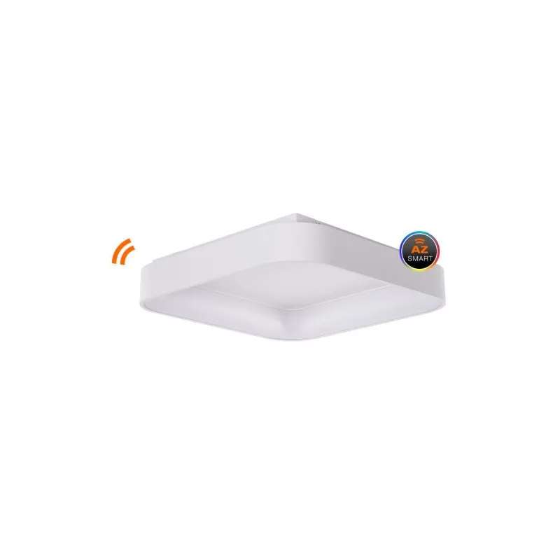 Nie przegap Lampa sufitowa SOLVENT S TOP 80 CCT SMART Biała z pilotem
