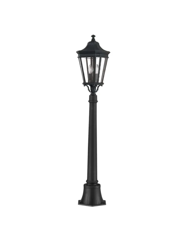 Dodaj do koszyka Elstead COTSWOLD LANE Stojąca Zewnętrzna E14 2x60W IP44 Czarny FE-COTSLN4-M-BK kolory-swiatla.pl