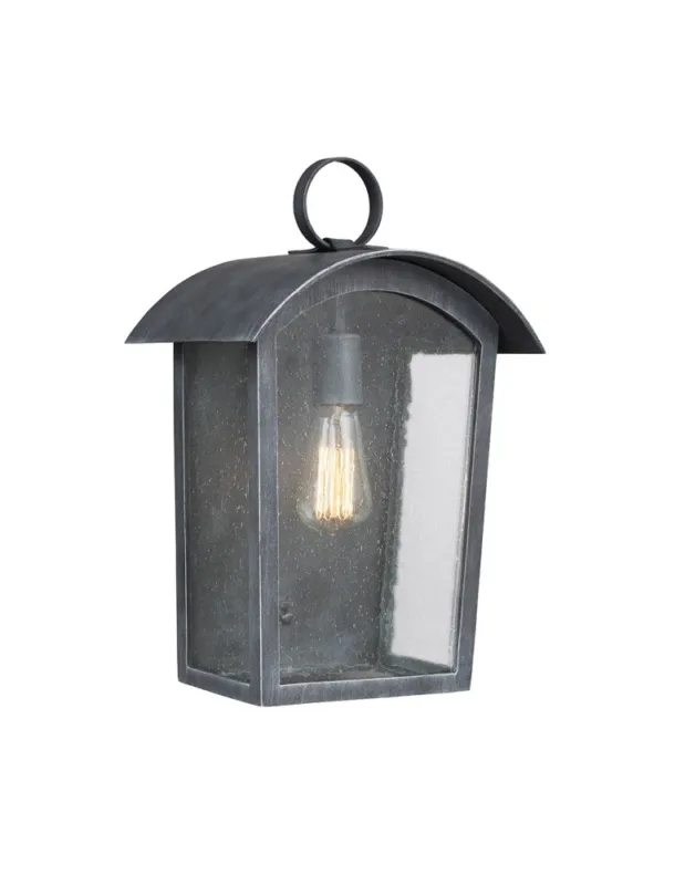 Elstead HODGES Kinkiet E27 1x60W IP44 Czarny FE-HODGES-L kolory-swiatla.pl Dostępne od ręki
