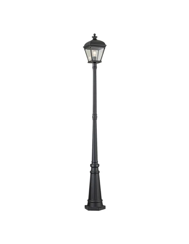 Szybka wysyłka Elstead Lighting Duża Latarnia stojąca Bayview - 1 źródło światła IP44 BAYVIEW-5L-BK