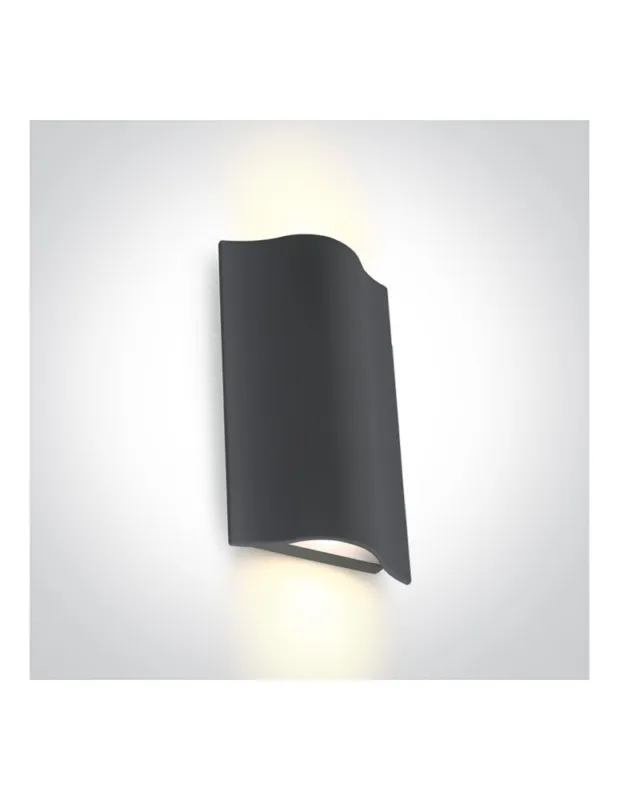Niska cena One Light kinkiet zewnętrzny pionowy wyjątkowy styl Efyra 2 67422A/AN/W IP54 kolory-swiatla.pl