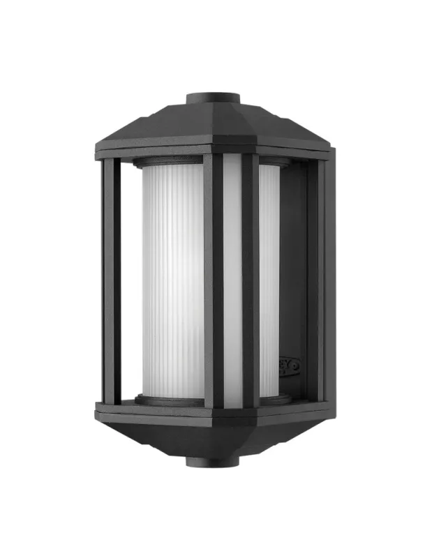 Obniżka ceny Quintiesse Mała latarnia naścienna Castelle - 1 źródło światła - Czarna IP44 Elstead Lighting QN-CASTELLE-S-BLK