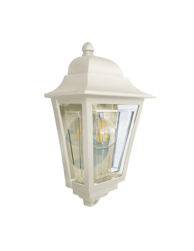 Tylko do końca tygodnia Elstead Latarnia naścienna Deco Lane 1 źródło światła Kremowy IP44 Zewnętrzna DECO-LANE7-CREAM