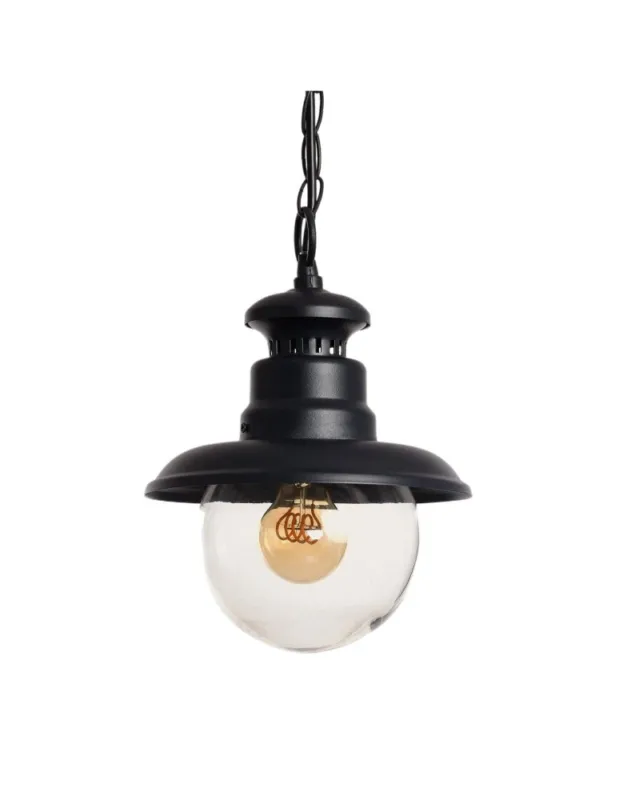 Abruzzo Lampa wisząca Zewnętrzna klasyczna czarna IP44 Castelo ABR-LWZ-IP44-CAST Tani