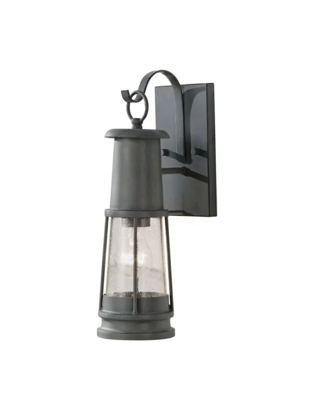 Ostatnia szansa Elstead CHELSEA HARBOR Kinkiet E27 1x60W IP44 Grafitowy FE-CHELSEAHBR2 kolory-swiatla.pl
