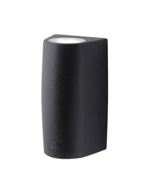 Zniżka Fumagalli Zewnetrzna Latarnia naścienna Marta - 2 źródła światłaxGU10 czarna (FMG-MARTA90-2LT-BLK)