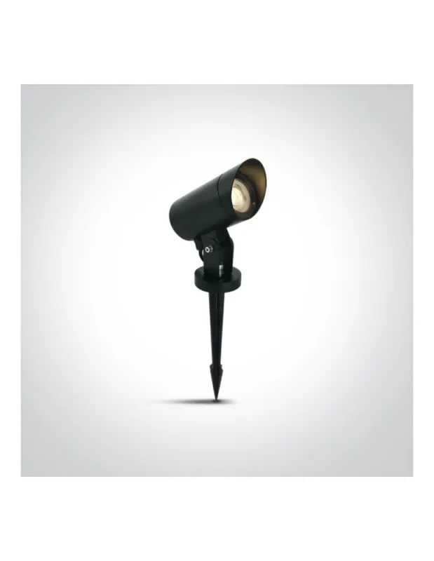 Kup online One Light czarna lampa ogrodowa z kolcem Doumena 67464G/B IP65 kolory-swiatla.pl