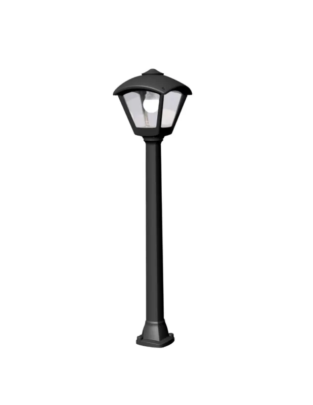 Bestseller Fumagalli Zewnetrzna Latarnia ogrodowa Giaffa - 1xE27 czarna (FMG-GIAFFA-DARIO-BLK)