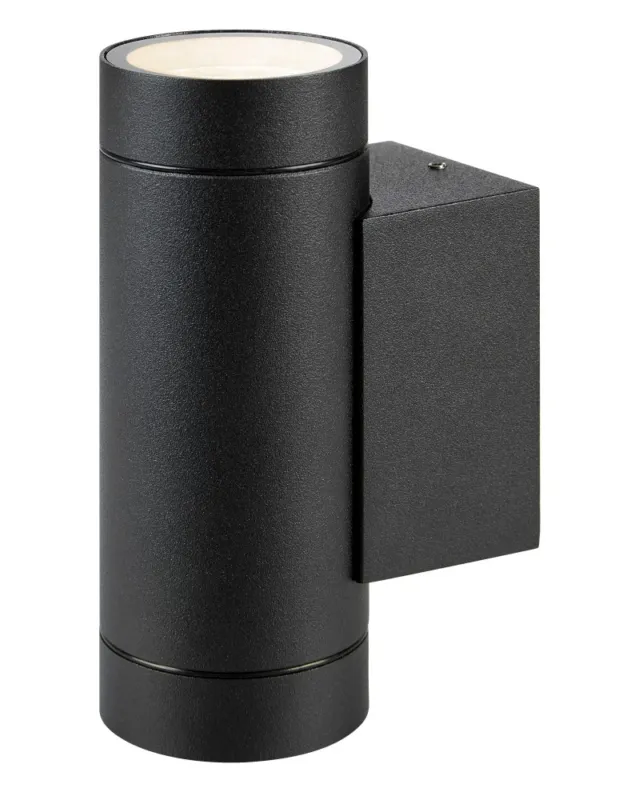 Wyjątkowa oferta Markslojd PIPE Kinkiet 2L Czarna IP44 107916 kolory-swiatla.pl