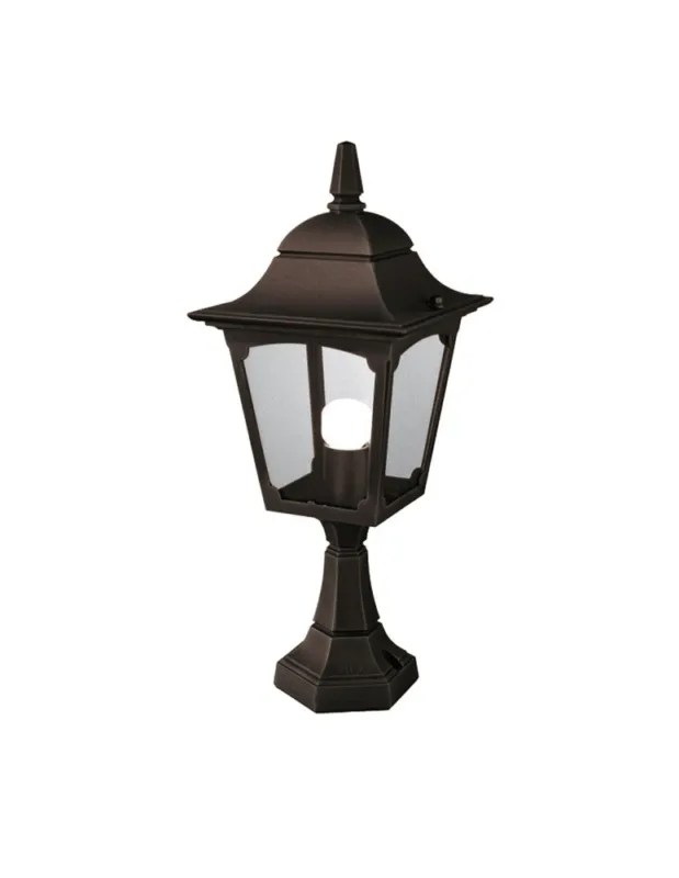 Elstead CHAPEL Stojąca Zewnętrzna E27 1x100W IP44 Czarny CP4-BLACK kolory-swiatla.pl Rabat