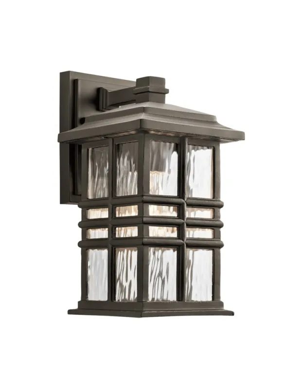 Elstead BEACON SQUARE Kinkiet E27 1x40W IP44 Antyczny Brąz KL-BEACON-SQUARE-S-OZ kolory-swiatla.pl Zamów dziś